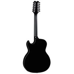 Dean EX12 CBK Exhibition 12-String Acoustic Electric Guitar, Classic Black 12 Dean EX12 CBK Exhibition 12-String Acoustic Electric Guitar, Classic Black -Musical Instrument Shop dean ex12 cbk 3