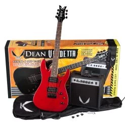 Dean Guitars Vendetta XM Tremolo Pack With Amp, Tuner, Strap, Cable