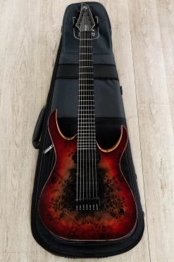 Mayones Duvell Elite 7 7-String Guitar, Supernova Red Burst, Eye Poplar Top, Ebony Board -Musical Instrument Shop dsc00006 4