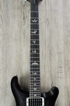 PRS Paul Reed Smith Custom 24 Guitar, Gray Black Smokeburst Wrap, Pattern Thin Neck -Musical Instrument Shop dsc00065 2