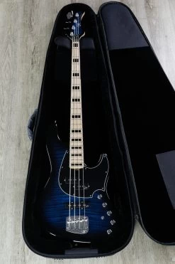 Mayones Jabba Classic 4 P/J Bass, Dirty Blue Burst, Maple Fretboard, Flame Maple Top, Aguilar Pickups 18 Mayones Jabba Classic 4 P/J Bass, Dirty Blue Burst, Maple Fretboard, Flame Maple Top, Aguilar Pickups -Musical Instrument Shop dsc00206 2