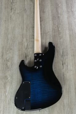 Mayones Jabba Classic 4 P/J Bass, Dirty Blue Burst, Maple Fretboard, Flame Maple Top, Aguilar Pickups 14 Mayones Jabba Classic 4 P/J Bass, Dirty Blue Burst, Maple Fretboard, Flame Maple Top, Aguilar Pickups -Musical Instrument Shop dsc00211 1