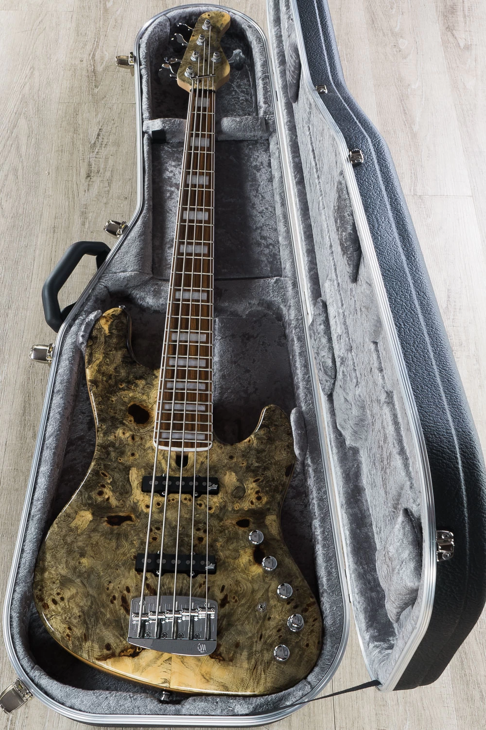 Mayones Jabba Custom BB 5 5-String Bass, Buckeye Burl Top, Aguilar Pickups 11 Mayones Jabba Custom BB 5 5-String Bass, Buckeye Burl Top, Aguilar Pickups - Image 9