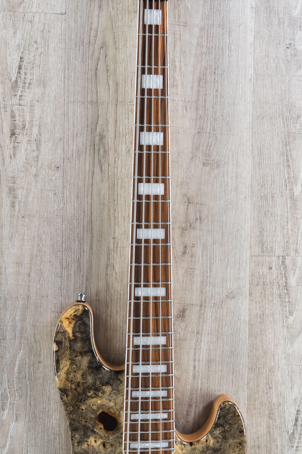 Mayones Jabba Custom BB 5 5-String Bass, Buckeye Burl Top, Aguilar Pickups 6 Mayones Jabba Custom BB 5 5-String Bass, Buckeye Burl Top, Aguilar Pickups - Image 4