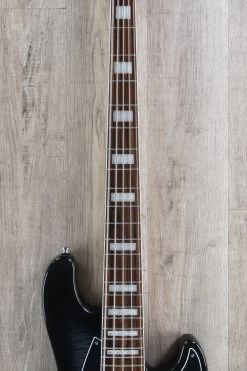 Mayones Jabba Classic 5 Bass Guitar, 5-String, Graphite Burst, Flame Maple, Pau Ferro, Aguilar -Musical Instrument Shop dsc00280 35
