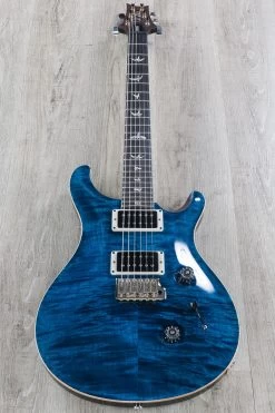 PRS Paul Reed Smith Custom 24 Guitar, Whale Blue, Flame Maple, Rosewood, Pattern Thin 17 PRS Paul Reed Smith Custom 24 Guitar, Whale Blue, Flame Maple, Rosewood, Pattern Thin -Musical Instrument Shop dsc00534 4