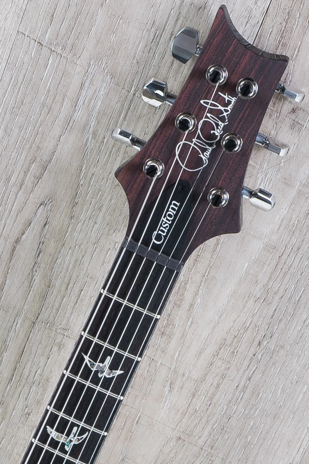 PRS Paul Reed Smith Custom 24 Guitar, Whale Blue, Flame Maple, Rosewood, Pattern Thin 10 PRS Paul Reed Smith Custom 24 Guitar, Whale Blue, Flame Maple, Rosewood, Pattern Thin - Image 8