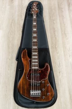 Mayones Jabba HF5 Hadrien Feraud 5-String Bass, Antique Brown, Delano Pickups, Pau Ferro Fretboard - JAB2001583 -Musical Instrument Shop dsc00552 1