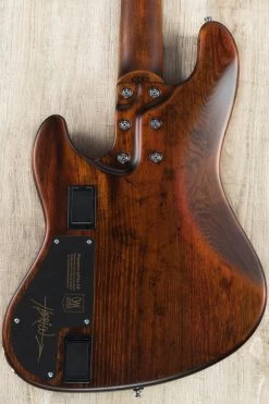 Mayones Jabba HF5 Hadrien Feraud 5-String Bass, Antique Brown, Delano Pickups, Pau Ferro Fretboard - JAB2001583 -Musical Instrument Shop dsc00582 2