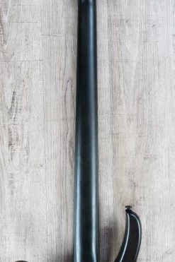 Ibanez AFR4FMP 4-String Bass Guitar, Flame Maple & Walnut Top, Ebony Fretboard, Transparent Gray Flat -Musical Instrument Shop dsc01313g