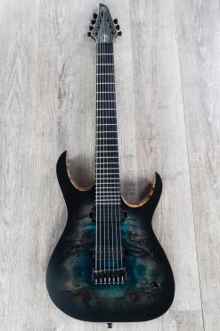 Mayones Duvell Elite 7, 7-String Guitar, Galaxy Blue Satin, Eye Poplar, Ebony 19 Mayones Duvell Elite 7, 7-String Guitar, Galaxy Blue Satin, Eye Poplar, Ebony -Musical Instrument Shop dsc01350 2