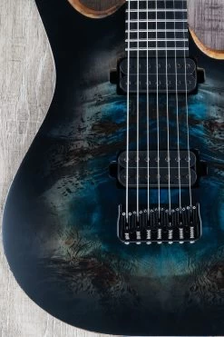 Mayones Duvell Elite 7, 7-String Guitar, Galaxy Blue Satin, Eye Poplar, Ebony 16 Mayones Duvell Elite 7, 7-String Guitar, Galaxy Blue Satin, Eye Poplar, Ebony -Musical Instrument Shop dsc01352 1
