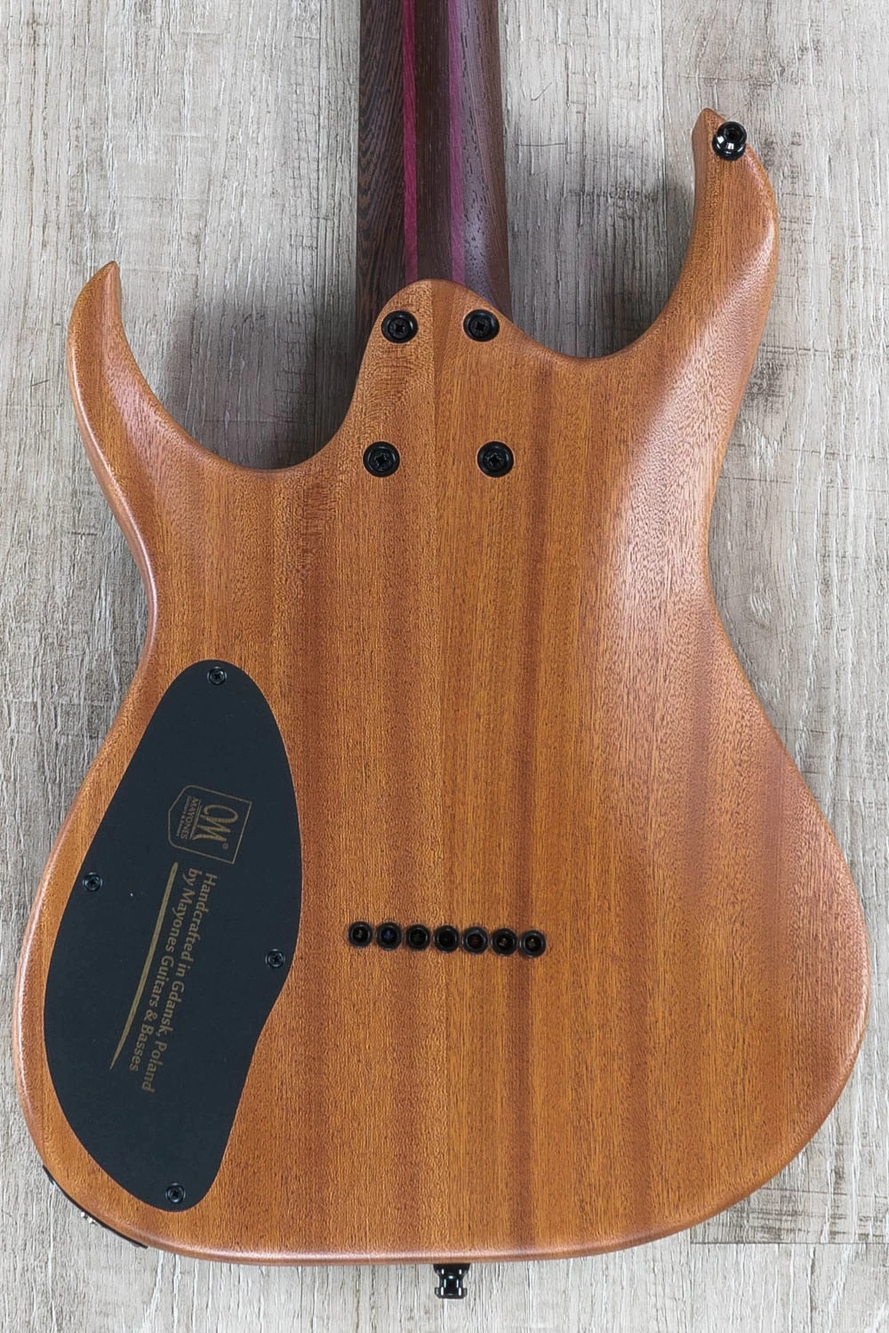 Mayones Duvell Elite 7, 7-String Guitar, Galaxy Blue Satin, Eye Poplar, Ebony 10 Mayones Duvell Elite 7, 7-String Guitar, Galaxy Blue Satin, Eye Poplar, Ebony - Image 8