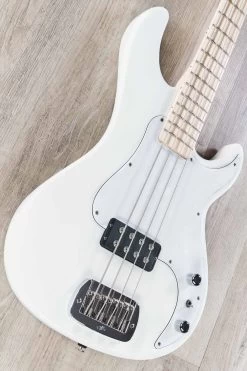 G&L USA Kiloton Bass, Alpine White, Maple Fretboard