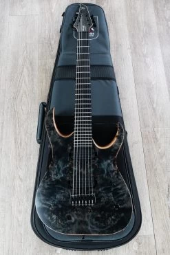 Mayones Duvell Elite 7 7-String Guitar, Trans Black, Eye Poplar Top, Ebony Board -Musical Instrument Shop dsc02110