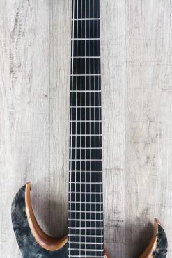 Mayones Duvell Elite 7 7-String Guitar, Trans Black, Eye Poplar Top, Ebony Board -Musical Instrument Shop dsc02122 1