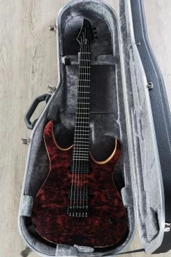 Mayones Duvell Elite 6 Guitar, Transparent Red Satin, Eye Poplar Top, Ebony Fretboard, Duncan Pickups 18 Mayones Duvell Elite 6 Guitar, Transparent Red Satin, Eye Poplar Top, Ebony Fretboard, Duncan Pickups -Musical Instrument Shop dsc02158 2 1