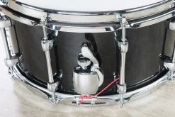 Sakae SD1465MASTB Maple Snare Drum, 14 X 6.5, See Through Black -Musical Instrument Shop dsc02372 4