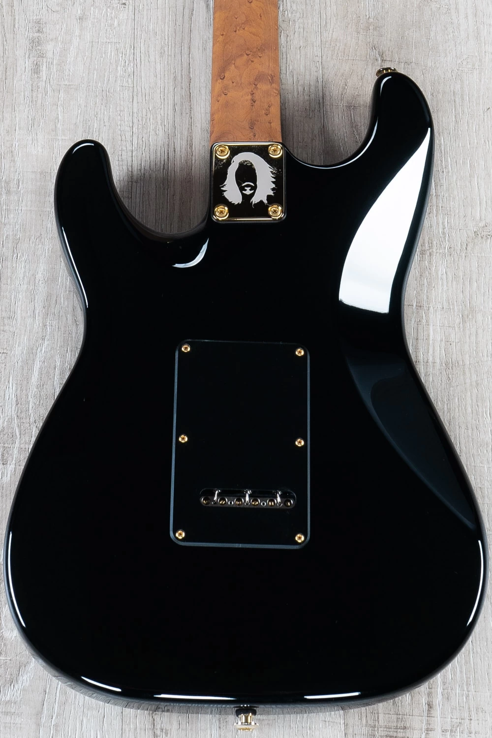 Suhr Mateus Asato Signature Series Classic S Guitar, Gloss Black, 3A Roasted Birdseye Maple - JS9Z0X 9 Suhr Mateus Asato Signature Series Classic S Guitar, Gloss Black, 3A Roasted Birdseye Maple - JS9Z0X - Image 7