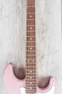 G&L USA S-500 Guitar, Shell Pink, Caribbean Rosewood Fretboard -Musical Instrument Shop dsc02619 2