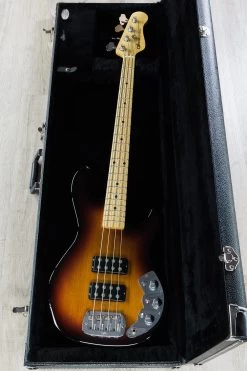 G&L USA L-2000 CLF Research Limited Edition Bass, 3-Tone Sunburst, Slim Neck Profile, Mahogany Body -Musical Instrument Shop dsc02846