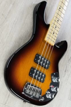 G&L USA L-2000 CLF Research Limited Edition Bass, 3-Tone Sunburst, Slim Neck Profile, Mahogany Body -Musical Instrument Shop dsc02851