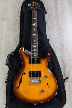PRS Paul Reed Smith S2 Custom 22 Semi-Hollow Guitar, Violin Amber Sunburst, Rosewood Fretboard -Musical Instrument Shop dsc03139