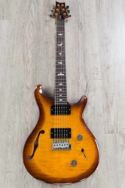 PRS Paul Reed Smith S2 Custom 22 Semi-Hollow Guitar, Violin Amber Sunburst, Rosewood Fretboard -Musical Instrument Shop dsc03140