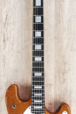 Ernie Ball Music Man BFR Limited Edition Stingray Guitar, Atomic Orange, Ebony Fretboard, Figured Roasted Maple Neck -Musical Instrument Shop dsc03323 1