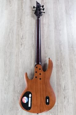 ESP LTD B-1005 5-String Bass Guitar, Pau Ferro Fingerboard, Bocote Top, Natural Satin 15 ESP LTD B-1005 5-String Bass Guitar, Pau Ferro Fingerboard, Bocote Top, Natural Satin -Musical Instrument Shop dsc03579