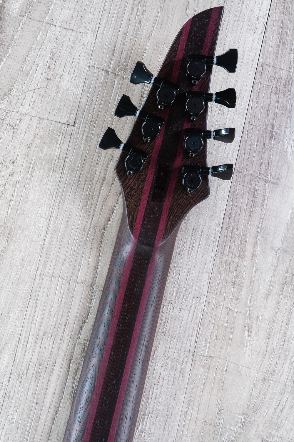 Mayones Duvell Elite 7 Guitar, Dirty Red, Eye Poplar Top, Ebony Board, 7-String 10 Mayones Duvell Elite 7 Guitar, Dirty Red, Eye Poplar Top, Ebony Board, 7-String - Image 8