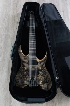 Mayones Hydra Elite 7 - 7-String Headless Guitar, Trans Graphite Satin, Ebony Fretboard, Eye Poplar Top, Duncan Pickups -Musical Instrument Shop dsc04127 2