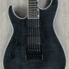 ESP LTD MH-1000 Evertune Left-Handed Electric Guitar, Flamed Maple Top - See Thru Black 1 ESP LTD MH-1000 Evertune Left-Handed Electric Guitar, Flamed Maple Top - See Thru Black -Musical Instrument Shop dsc04223 2