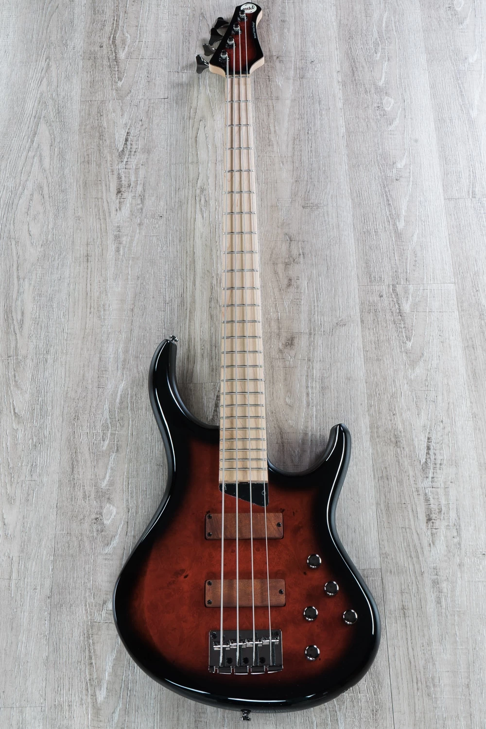 MTD Kingston Z Bass Guitar, 4-String, Maple Fingerboard, Cherry Sunburst 5 MTD Kingston Z Bass Guitar, 4-String, Maple Fingerboard, Cherry Sunburst - Image 3
