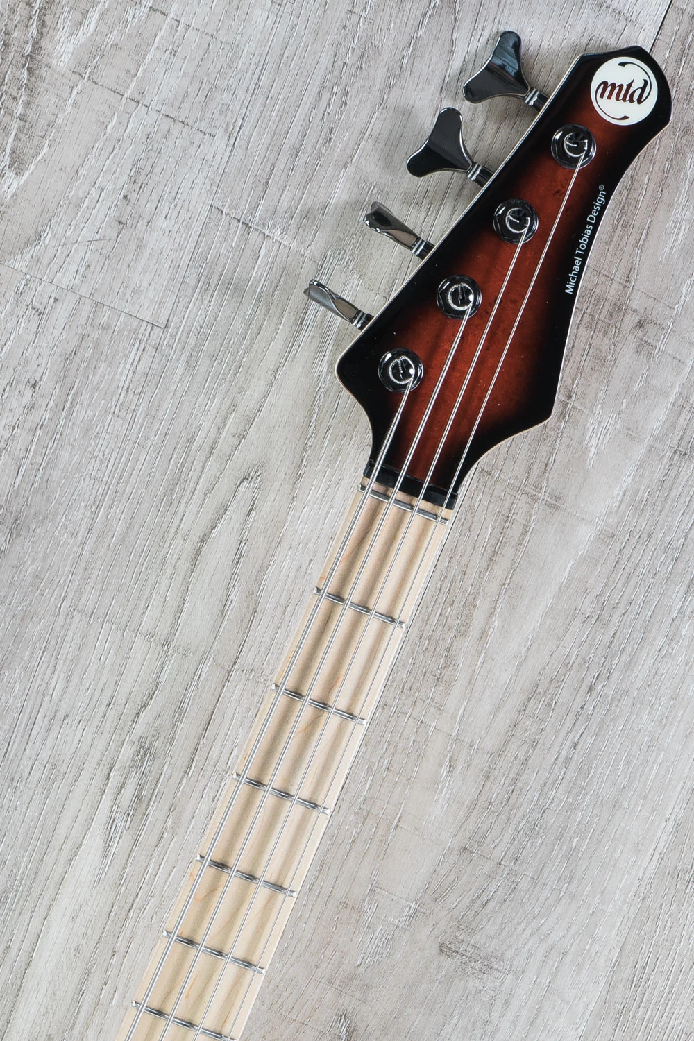 MTD Kingston Z Bass Guitar, 4-String, Maple Fingerboard, Cherry Sunburst 7 MTD Kingston Z Bass Guitar, 4-String, Maple Fingerboard, Cherry Sunburst - Image 5