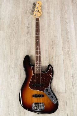 G&L USA Fullerton Deluxe JB Bass, 3-Tone Sunburst, Caribbean Rosewood Fretboard -Musical Instrument Shop dsc04414