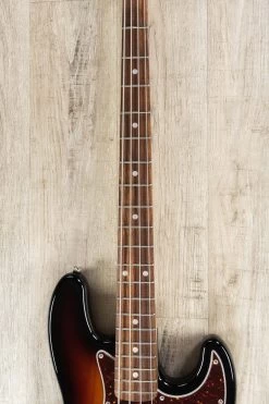 G&L USA Fullerton Deluxe JB Bass, 3-Tone Sunburst, Caribbean Rosewood Fretboard -Musical Instrument Shop dsc04419fg