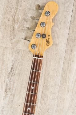 G&L USA Fullerton Deluxe JB Bass, 3-Tone Sunburst, Caribbean Rosewood Fretboard -Musical Instrument Shop dsc04421 1