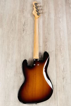 G&L USA Fullerton Deluxe JB Bass, 3-Tone Sunburst, Caribbean Rosewood Fretboard -Musical Instrument Shop dsc04424