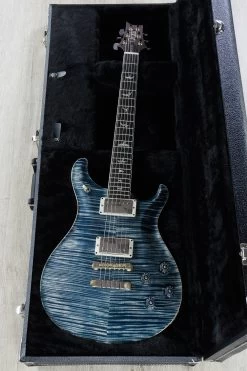 PRS Paul Reed Smith McCarty 594 Guitar, 10-Top, Faded Whale Blue, Stained Flame Maple Neck, Pattern Vintage -Musical Instrument Shop dsc04537