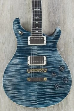 PRS Paul Reed Smith McCarty 594 Guitar, 10-Top, Faded Whale Blue, Stained Flame Maple Neck, Pattern Vintage