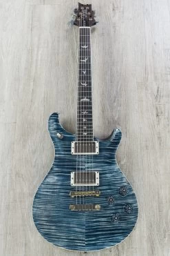 PRS Paul Reed Smith McCarty 594 Guitar, 10-Top, Faded Whale Blue, Stained Flame Maple Neck, Pattern Vintage -Musical Instrument Shop dsc04538
