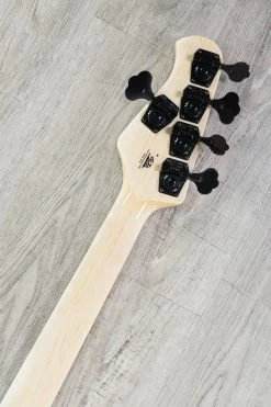 Ernie Ball Music Man StingRay 5 HH 5-String Bass, Firemist Purple W/Matching Headstock, Rosewood Fretboard -Musical Instrument Shop dsc05013