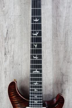 PRS Paul Reed Smith Wood Library Special 22 Semi-Hollow Artist Package Guitar, Charcoal Cherry Burst, African Blackwood Board, Flame Maple Neck - 0274498 -Musical Instrument Shop dsc05733 1