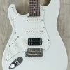 Suhr Classic Antique Pro HSS Left-Handed Guitar, Olympic White, Rosewood Fretboard, 8.1 Lbs.