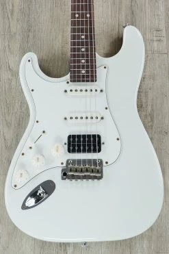 Suhr Classic Antique Pro HSS Left-Handed Guitar, Olympic White, Rosewood Fretboard, 8.1 Lbs.