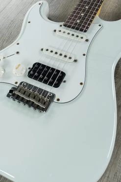 Suhr Classic Antique Pro HSS Left-Handed Guitar, Olympic White, Rosewood Fretboard, 8.1 Lbs. -Musical Instrument Shop dsc06282 1