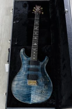 PRS Paul Reed Smith 509 10-Top Guitar, Faded Whale Blue, Pattern Regular Neck, Flame Maple 22 PRS Paul Reed Smith 509 10-Top Guitar, Faded Whale Blue, Pattern Regular Neck, Flame Maple -Musical Instrument Shop dsc06580