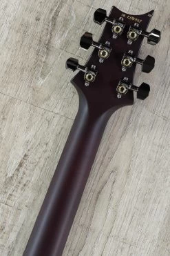 PRS Paul Reed Smith MSL Wood Library Custom 24 Guitar, Satin Fire Red Burst, Pattern Thin Korina Neck, Ebony Board, Quilt Maple Top, Korina Lightweight Body, 7.4 Lbs. 20 PRS Paul Reed Smith MSL Wood Library Custom 24 Guitar, Satin Fire Red Burst, Pattern Thin Korina Neck, Ebony Board, Quilt Maple Top, Korina Lightweight Body, 7.4 Lbs. -Musical Instrument Shop dsc07413 1