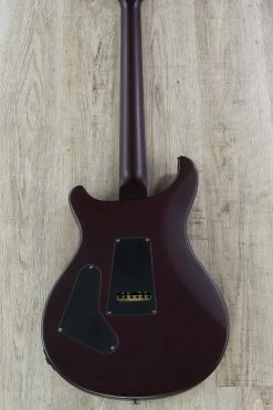 PRS Paul Reed Smith MSL Wood Library Custom 24 Guitar, Satin Fire Red Burst, Pattern Thin Korina Neck, Ebony Board, Quilt Maple Top, Korina Lightweight Body, 7.4 Lbs. 17 PRS Paul Reed Smith MSL Wood Library Custom 24 Guitar, Satin Fire Red Burst, Pattern Thin Korina Neck, Ebony Board, Quilt Maple Top, Korina Lightweight Body, 7.4 Lbs. -Musical Instrument Shop dsc07414 1